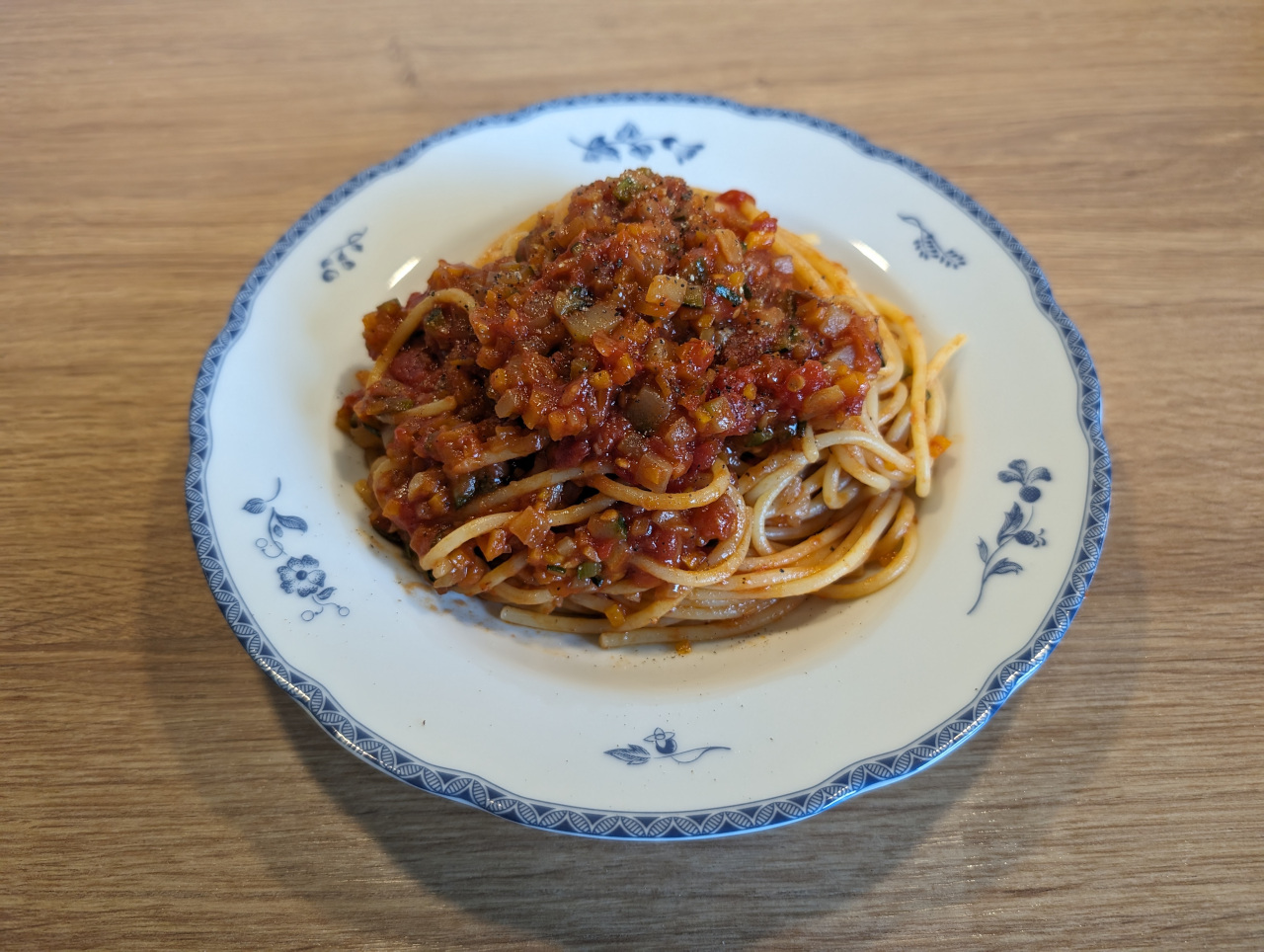Pasta with Tomato Sauce